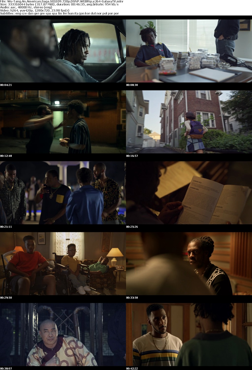 Wu-Tang An American Saga S01 COMPLETE 720p DSNP WEBRip x264-GalaxyTV