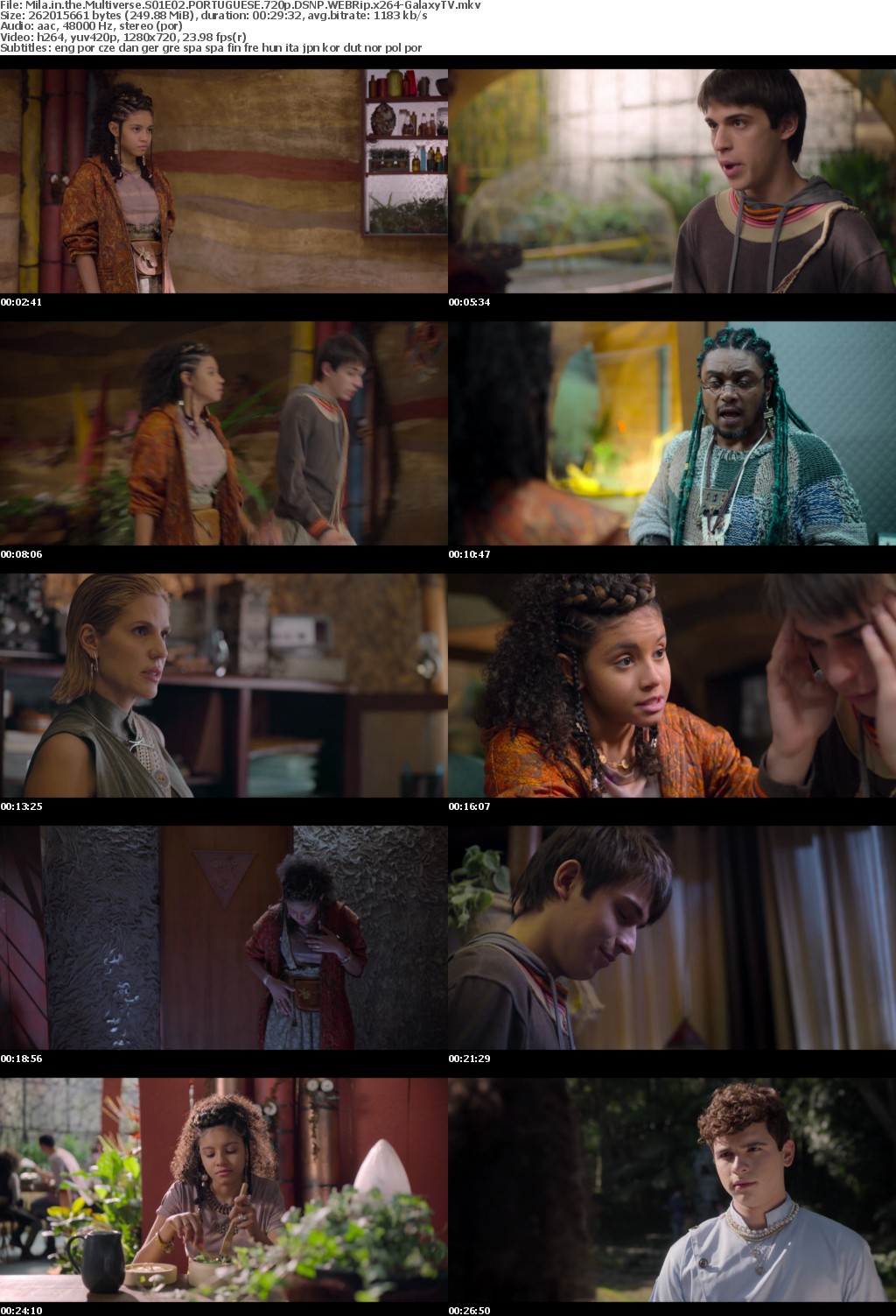 Mila in the Multiverse S01 COMPLETE PORTUGUESE 720p DSNP WEBRip x264-GalaxyTV