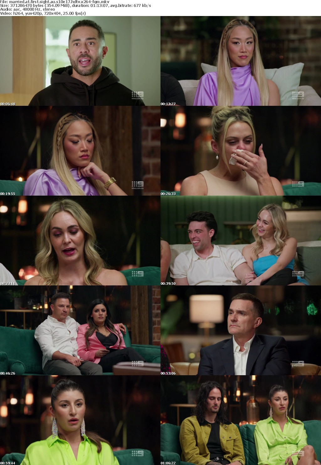 Married At First Sight AU S10E17 HDTV x264-FQM