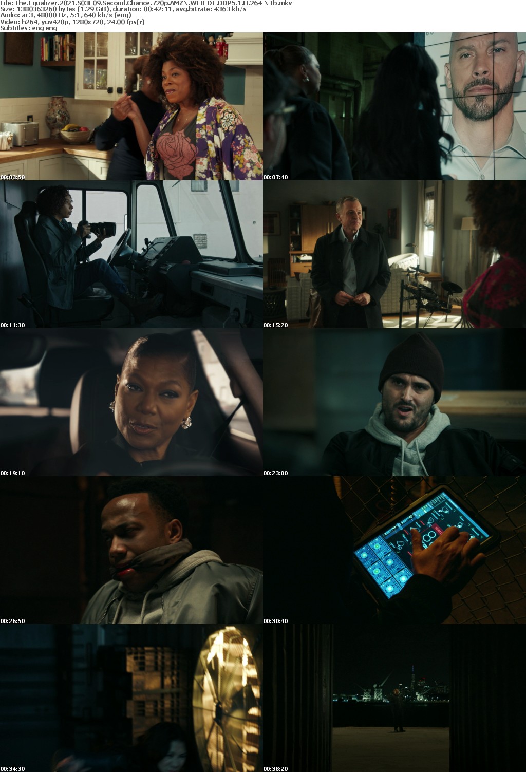 The Equalizer 2021 S03E09 Second Chance 720p AMZN WEBRip DDP5 1 x264-NTb
