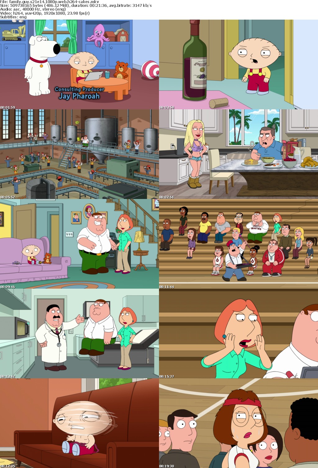 Family Guy S21E14 1080p WEB H264-CAKES