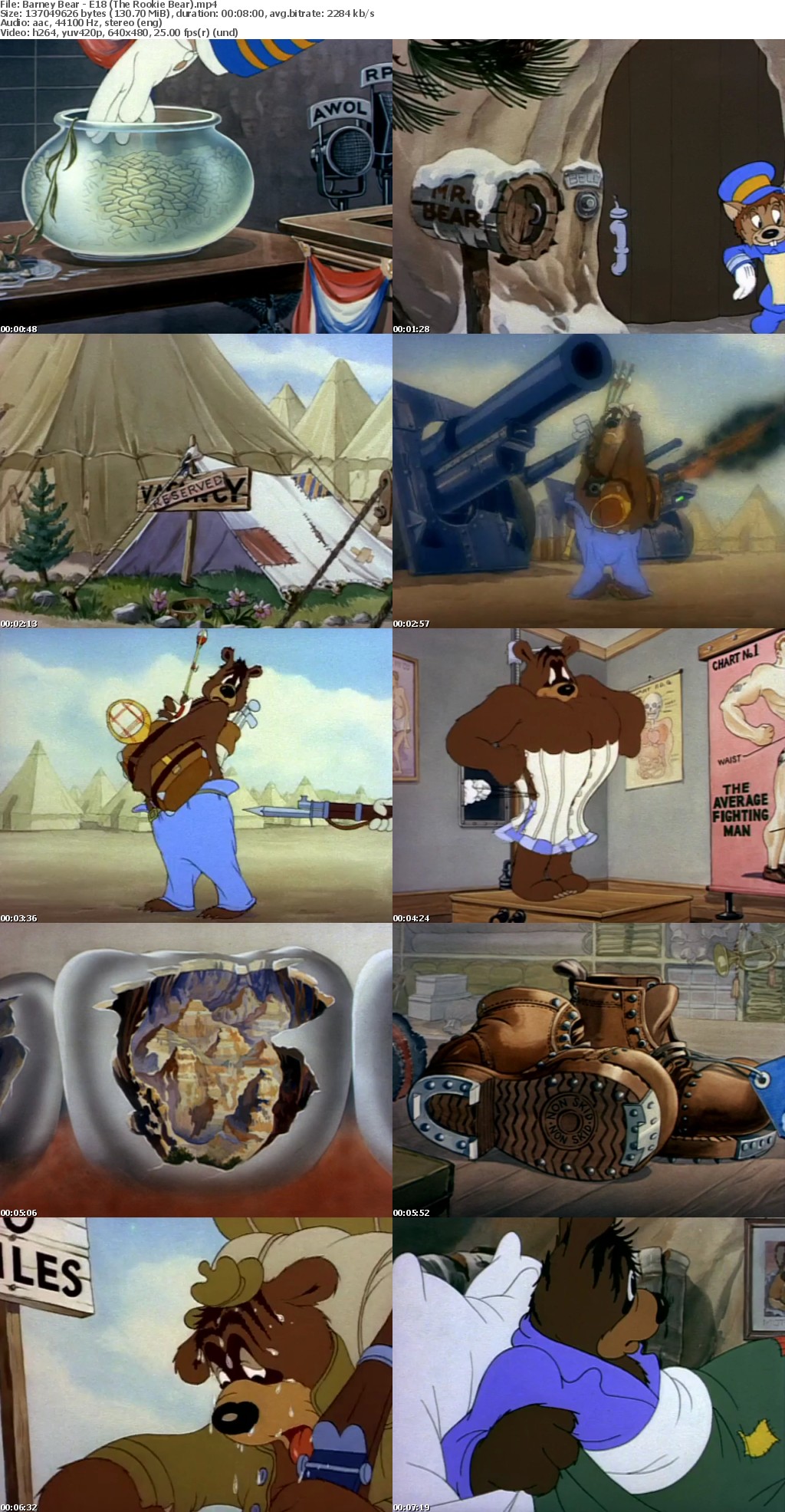 Barney Bear (Cartoon collection in MP4 format) Lando18