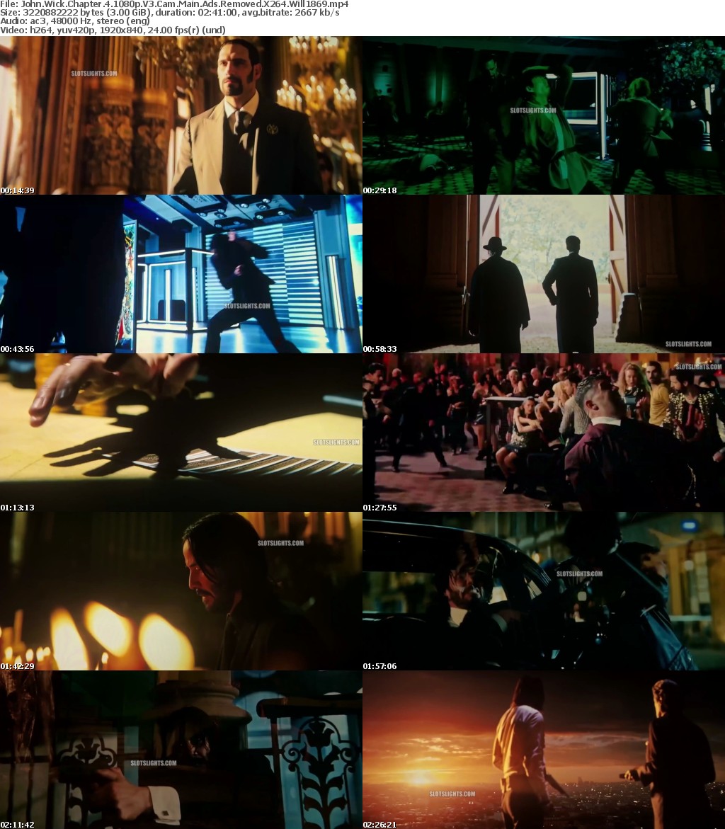 John Wick Chapter 4 1080p V3 Cam Main Ads Removed X264 Will1869