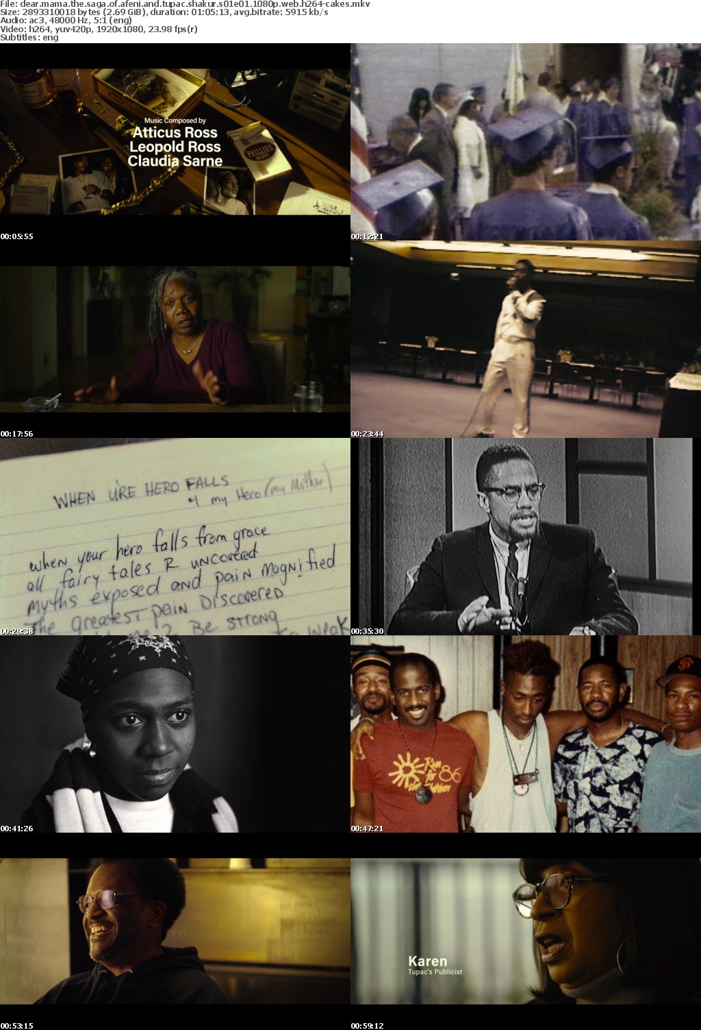 Dear Mama The Saga of Afeni and Tupac Shakur S01E01 1080p WEB H264-CAKES