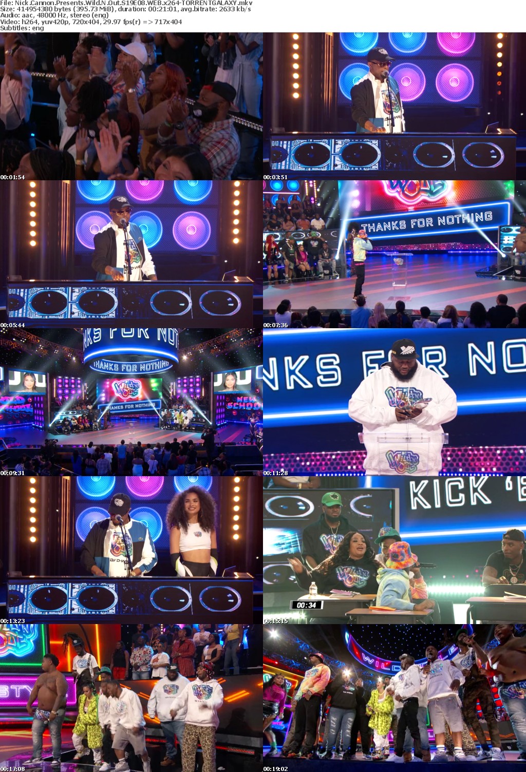 Nick Cannon Presents Wild N Out S19E08 WEB x264-GALAXY