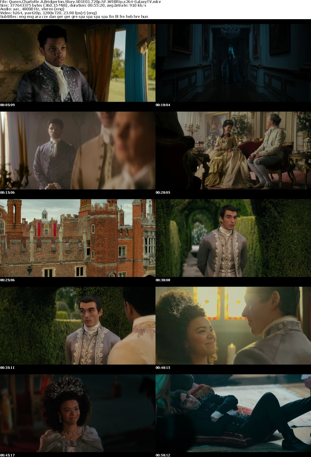 Queen Charlotte A Bridgerton Story S01 COMPLETE 720p NF WEBRip x264-GalaxyTV
