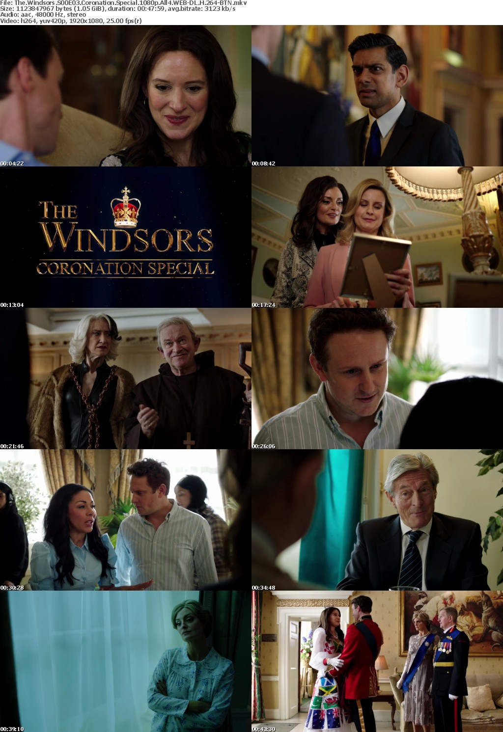 The Windsors S00E03 Coronation Special 1080p All4 WEBRip H264-BTN