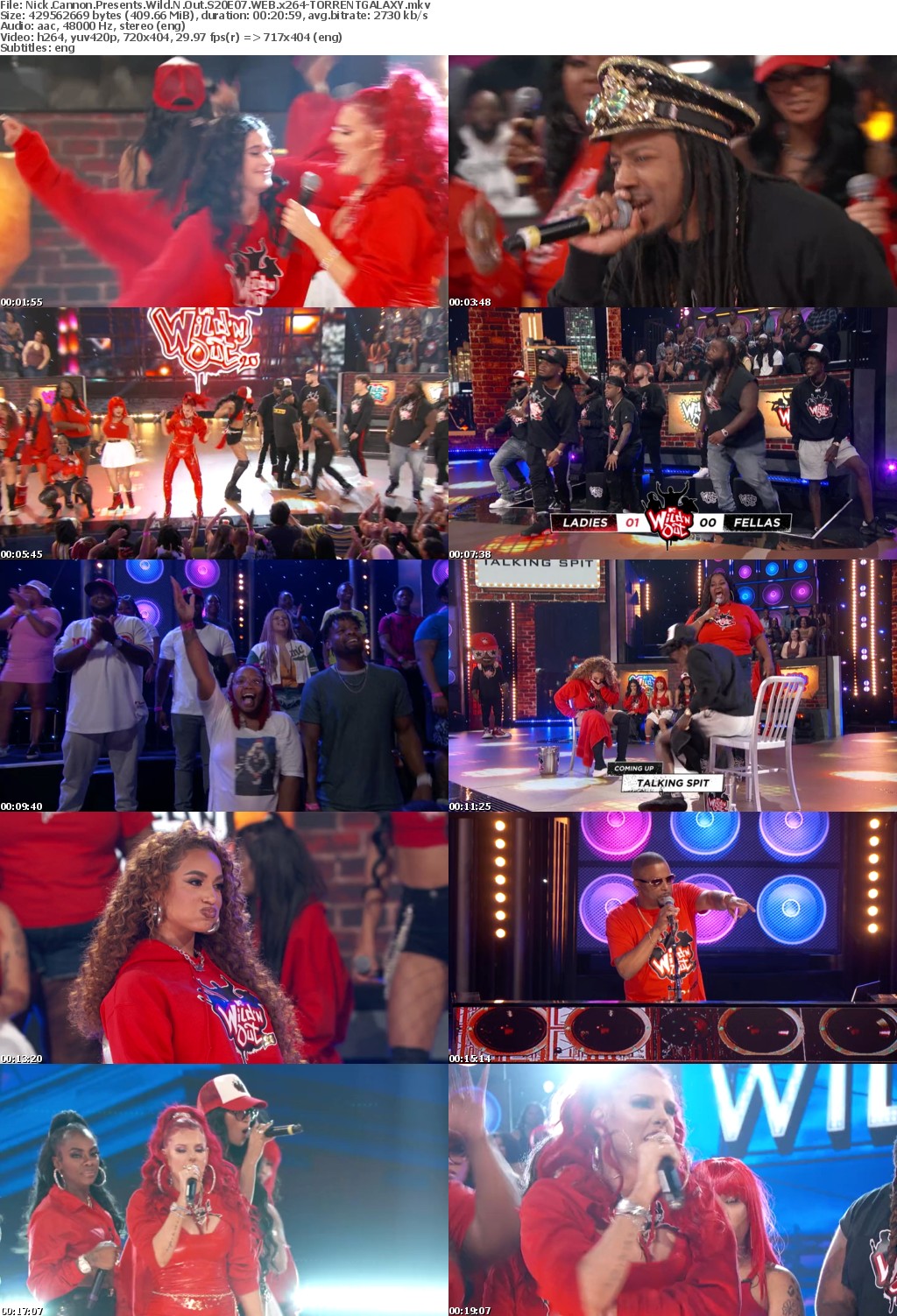 Nick Cannon Presents Wild N Out S20E07 WEB x264-GALAXY