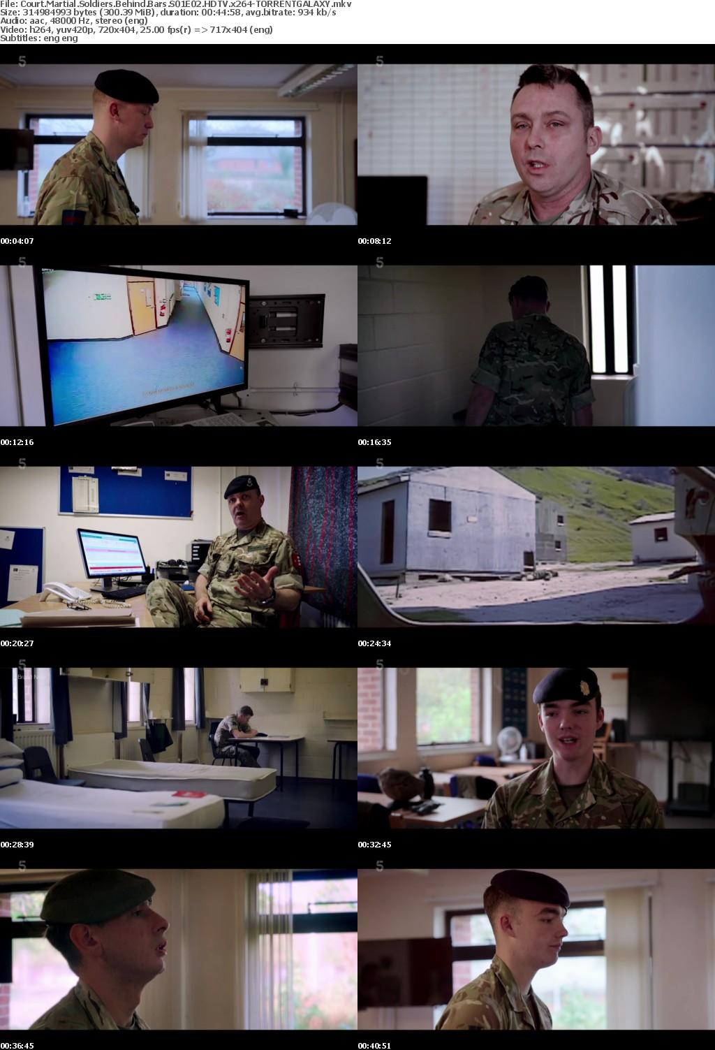 Court Martial Soldiers Behind Bars S01E02 HDTV x264-GALAXY