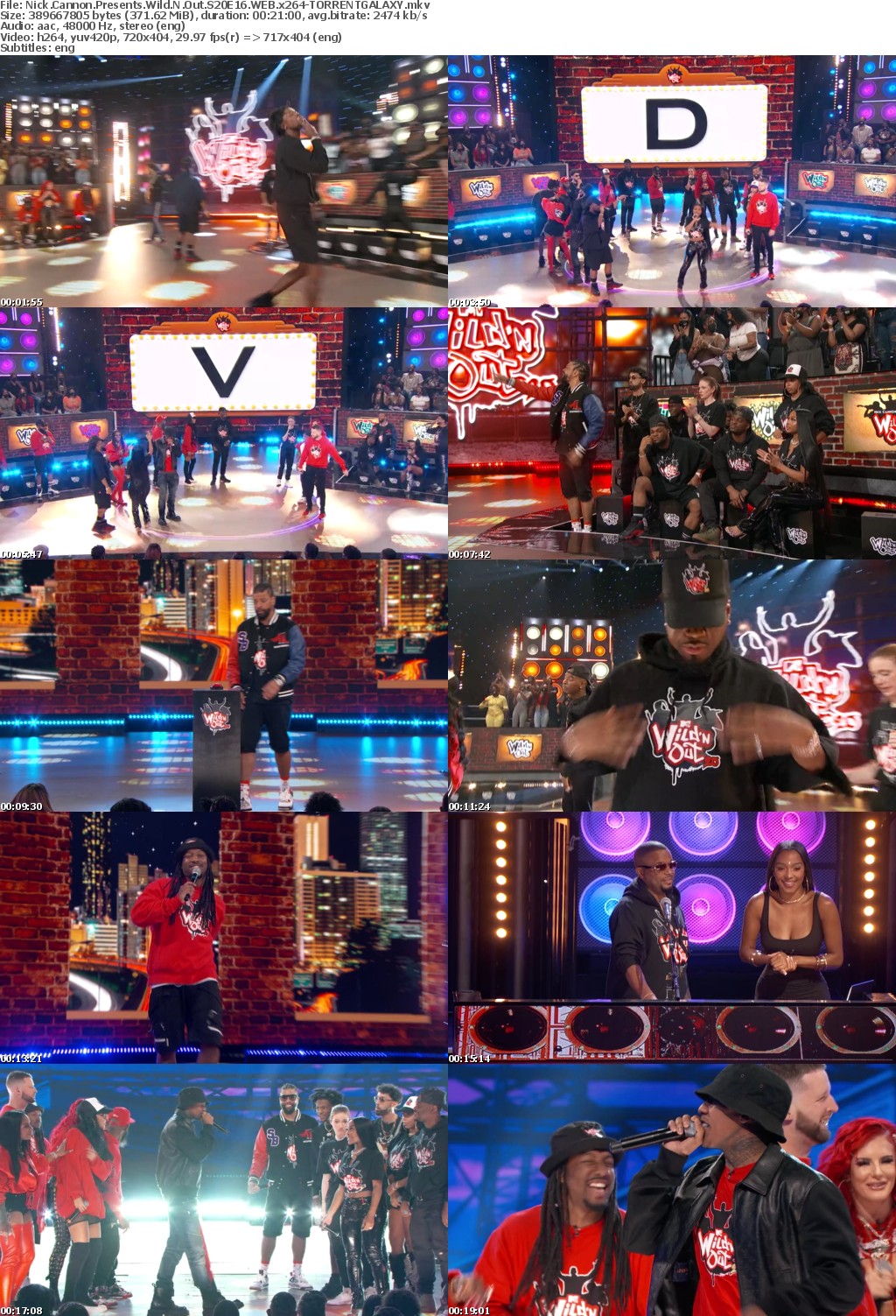 Nick Cannon Presents Wild N Out S20E16 WEB x264-GALAXY