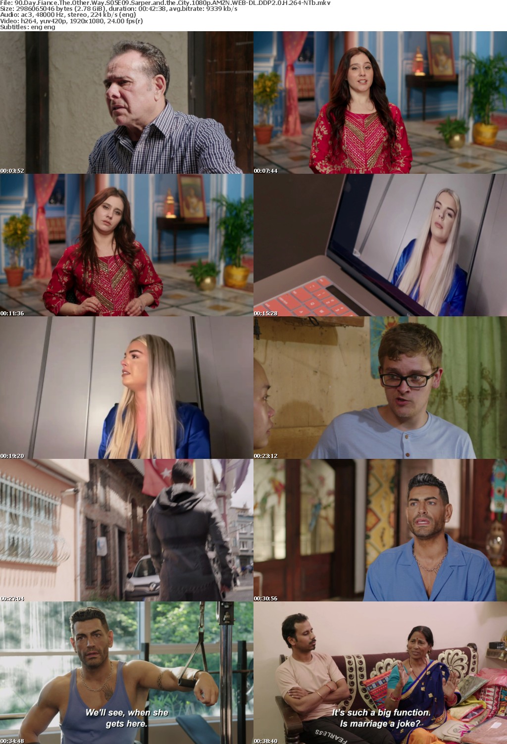 90 Day Fiance The Other Way S05E09 Sarper and the City 1080p AMZN WEB-DL DDP2 0 H 264-NTb