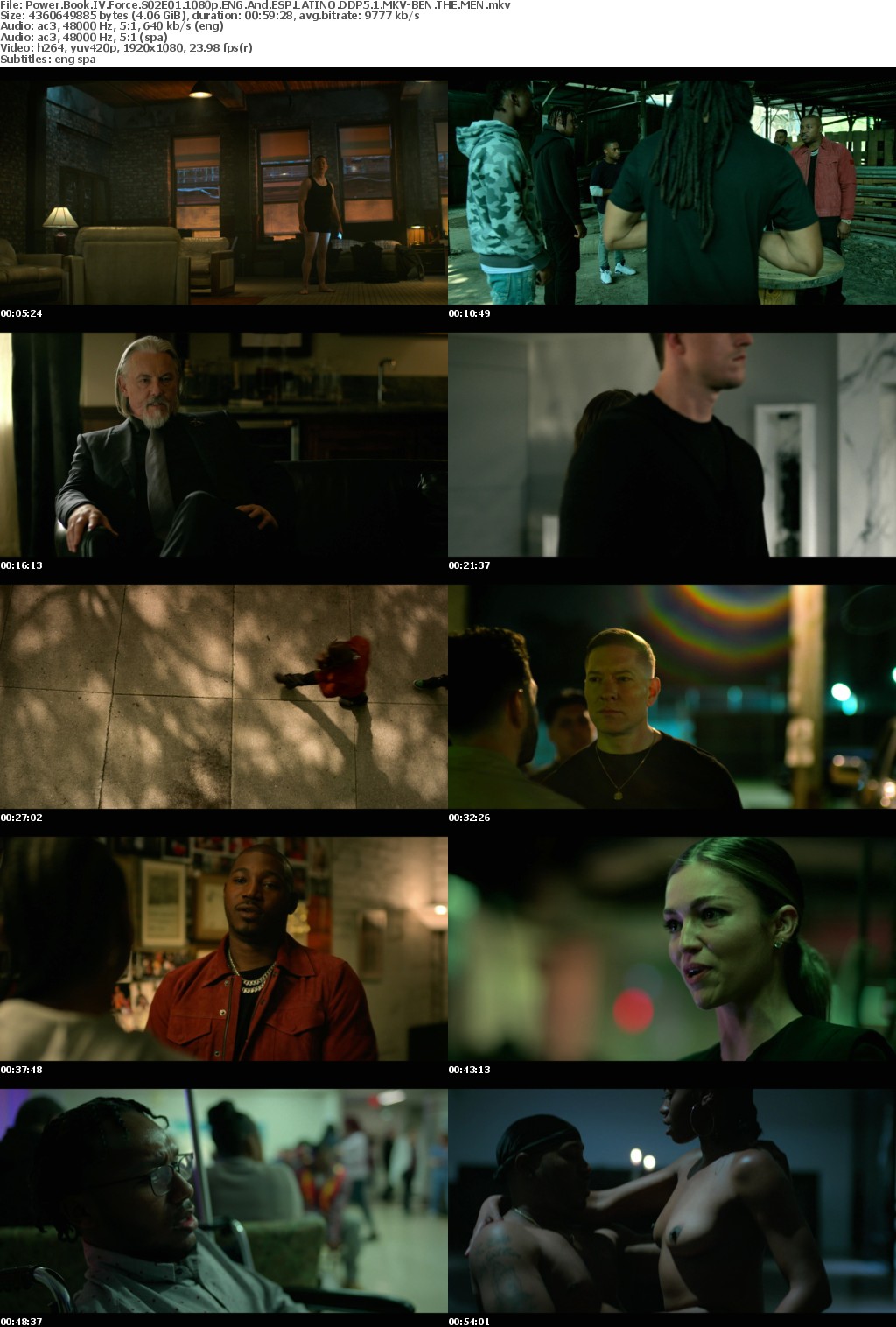 Power Book IV Force S02E01 1080p ENG And ESP LATINO DDP5 1 MKV-BEN THE MEN