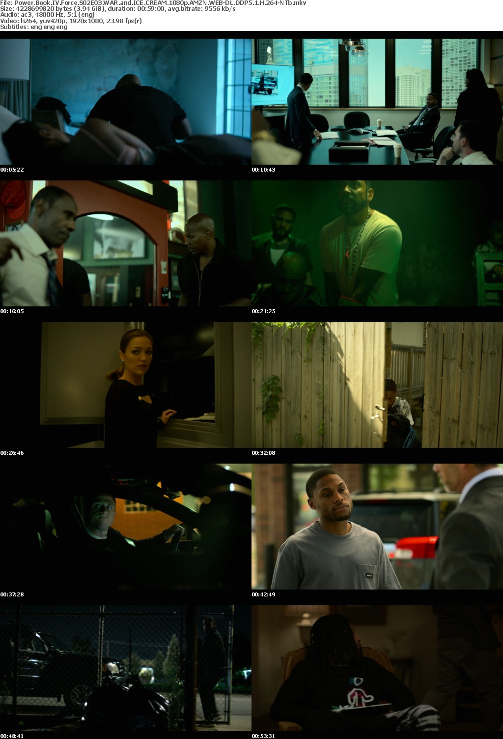 Power Book IV Force S02E03 WAR and ICE CREAM 1080p AMZN WEB-DL DDP5 1 H 264-NTb