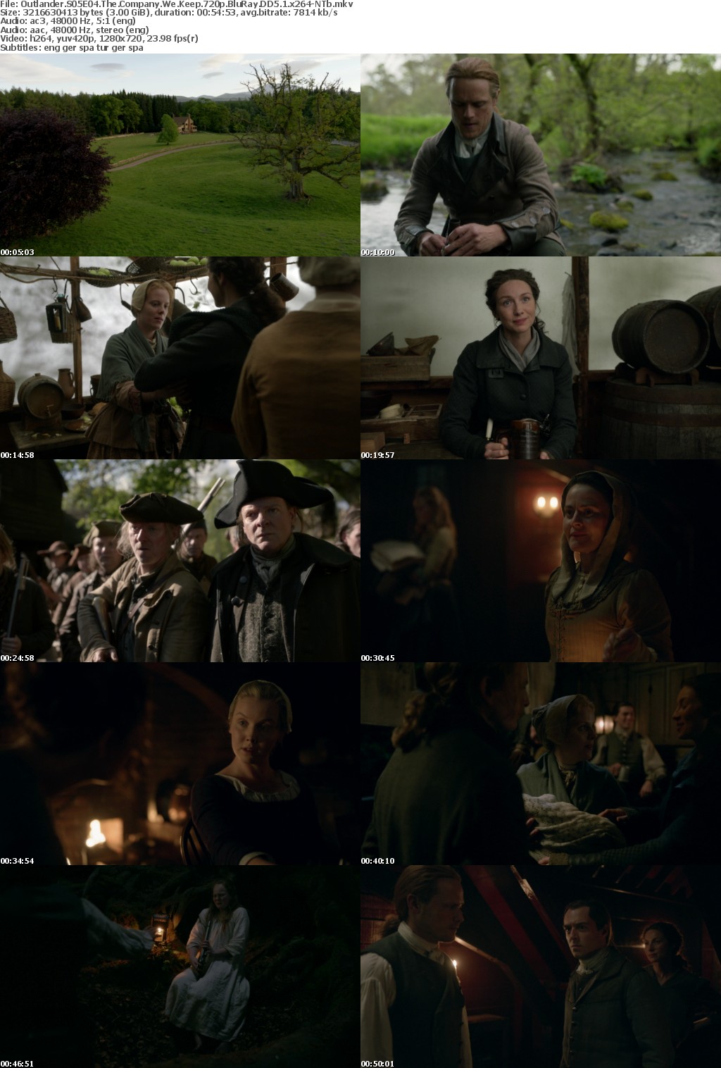 Outlander S05E04 The Company We Keep 720p BluRay DD5 1 x264-NTb