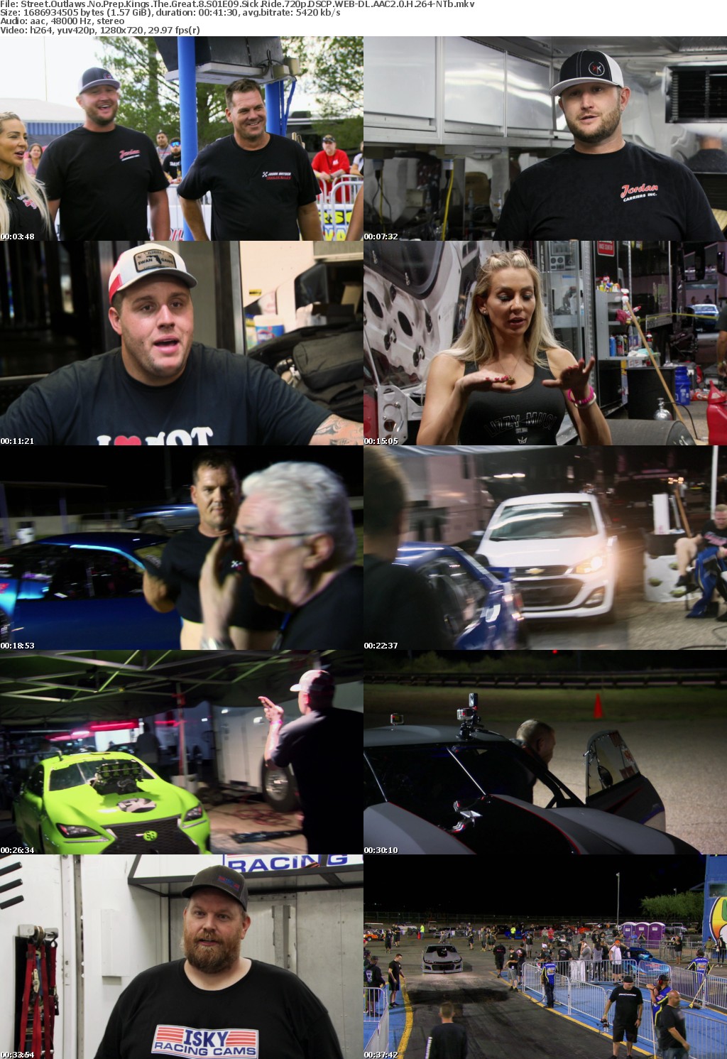 Street Outlaws No Prep Kings The Great 8 S01E09 Sick Ride 720p DSCP WEB-DL AAC2 0 H 264-NTb