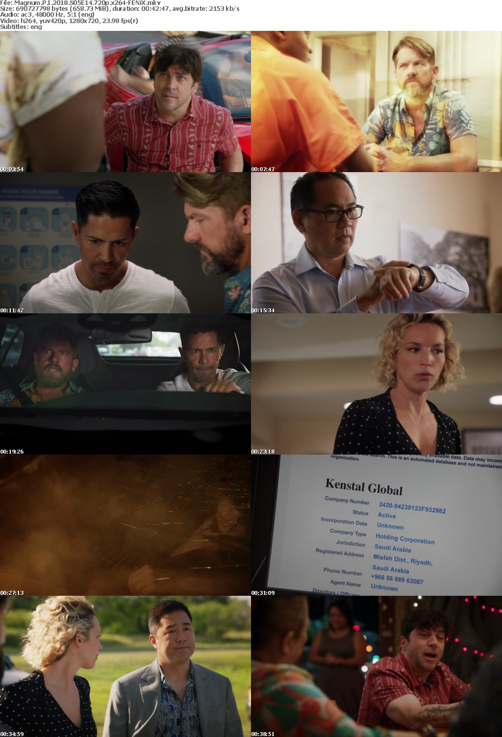 Magnum P I 2018 S05E14 720p x264-FENiX Saturn5