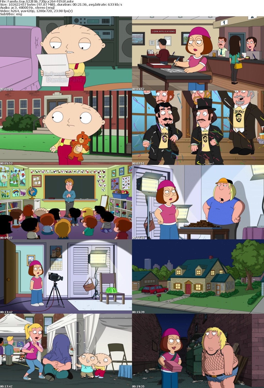Family Guy S22E06 720p x264-FENiX