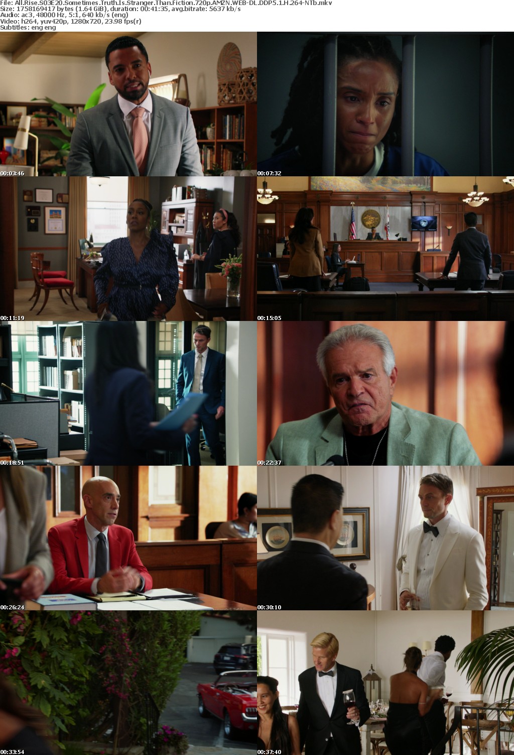 All Rise S03E20 Sometimes Truth Is Stranger Than Fiction 720p AMZN WEB-DL DDP5 1 H 264-NTb