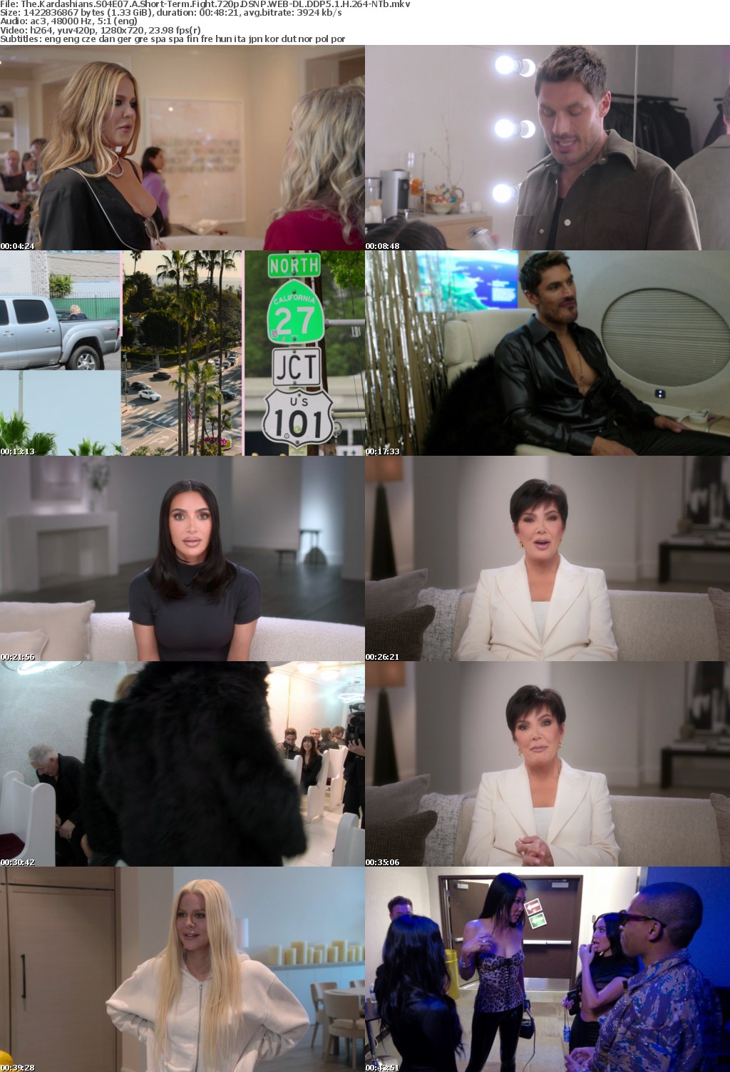 The Kardashians S04E07 A Short-Term Fight 720p DSNP WEB-DL DDP5 1 H 264-NTb