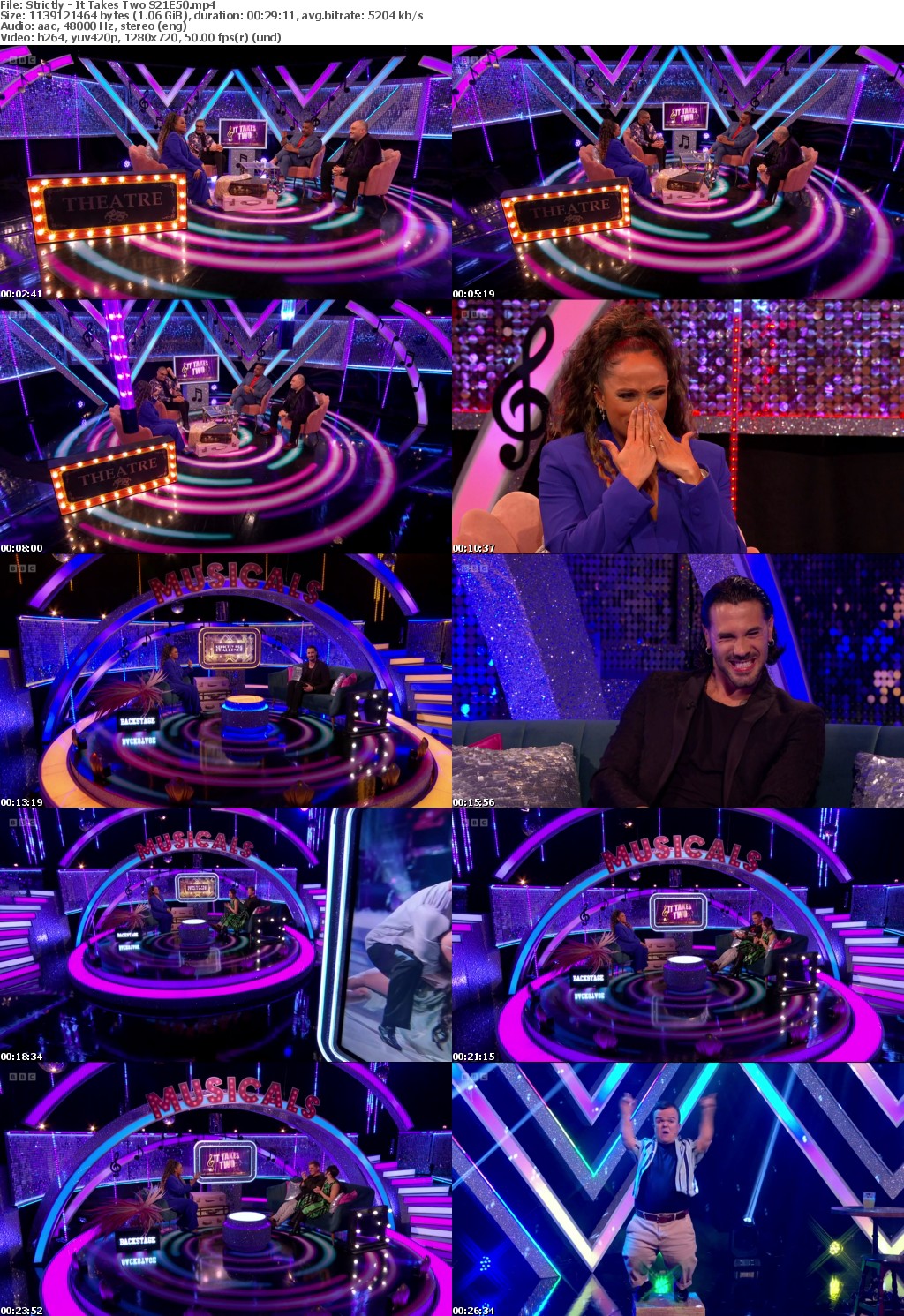 Strictly - It Takes Two S21E50 (1280x720p HD, 50fps, soft Eng subs)