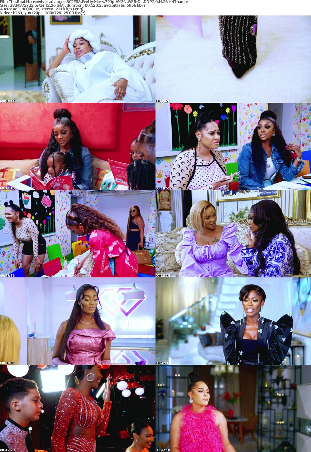 The Real Housewives of Lagos S02E08 Pretty Mess 720p AMZN WEB-DL DDP2 0 H 264-NTb