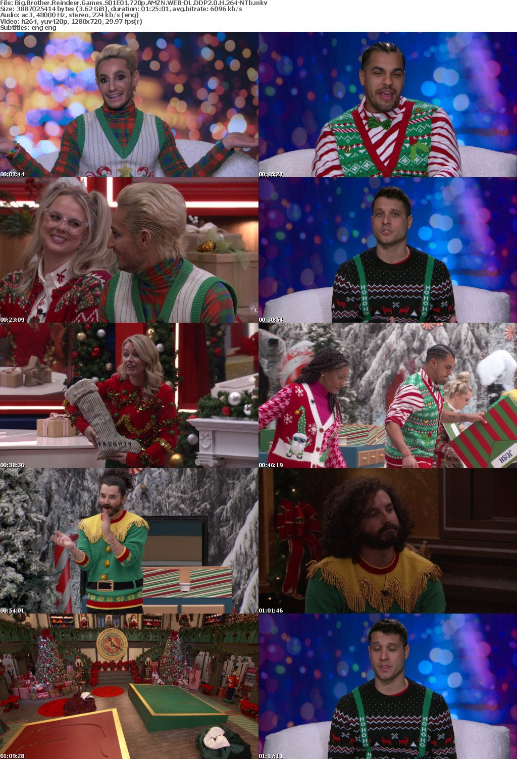 Big Brother Reindeer Games S01E01 720p AMZN WEB-DL DDP2 0 H 264-NTb