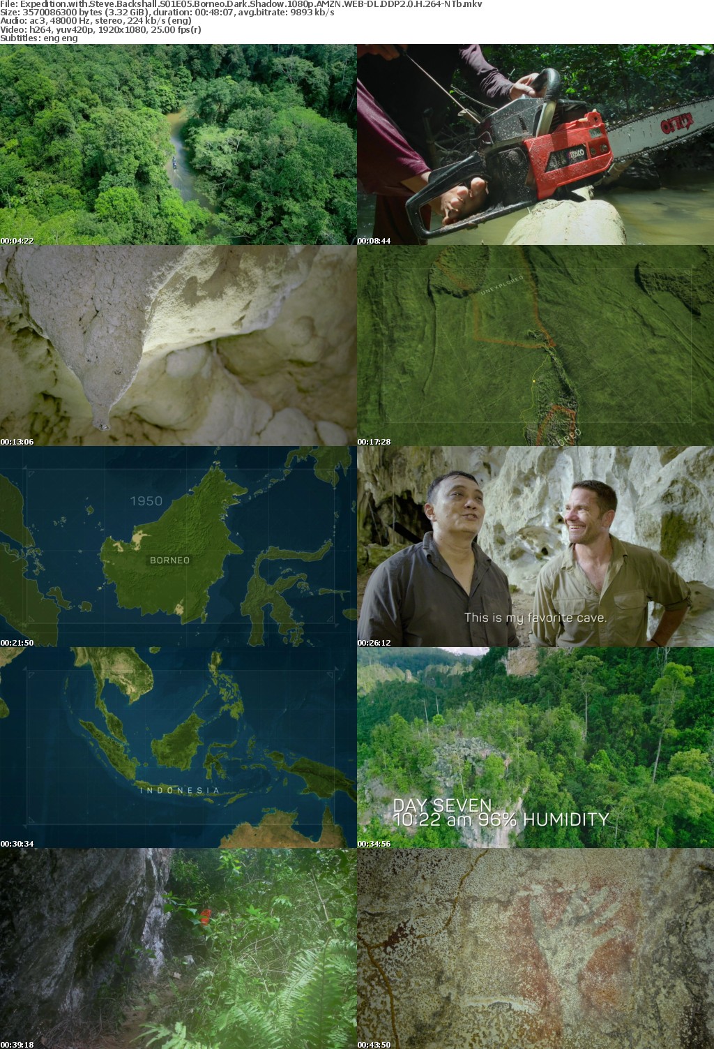 Expedition with Steve Backshall S01E05 Borneo Dark Shadow 1080p AMZN WEB-DL DDP2 0 H 264-NTb