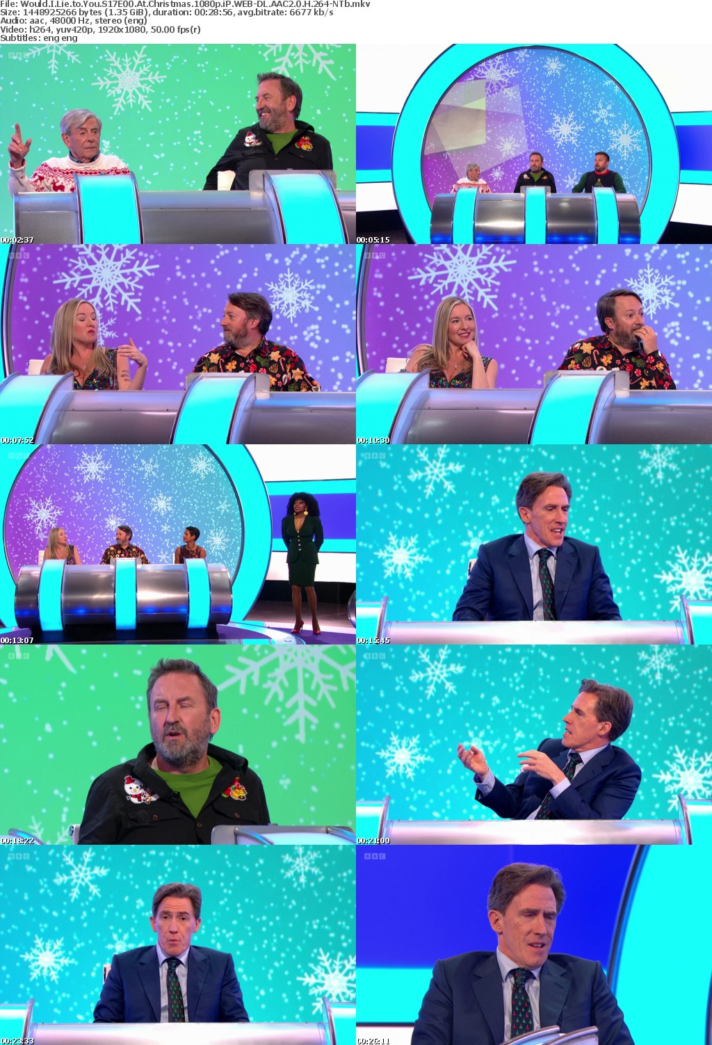 Would I Lie to You S17E00 At Christmas 1080p iP WEB-DL AAC2 0 H 264-NTb