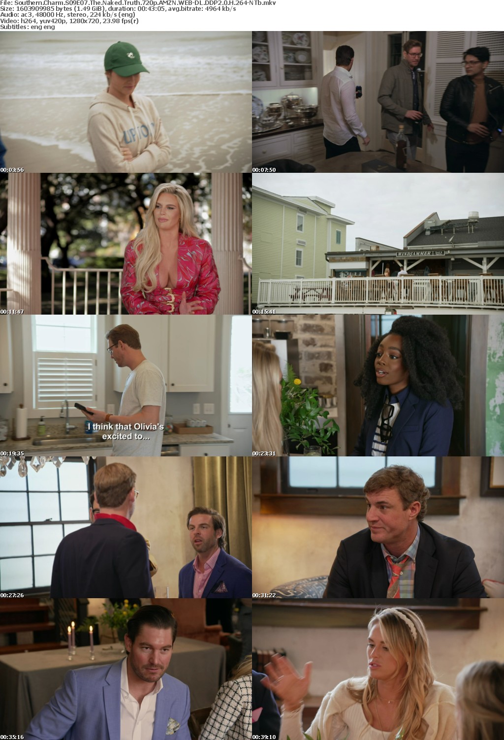 Southern Charm S09E07 The Naked Truth 720p AMZN WEB-DL DDP2 0 H 264-NTb