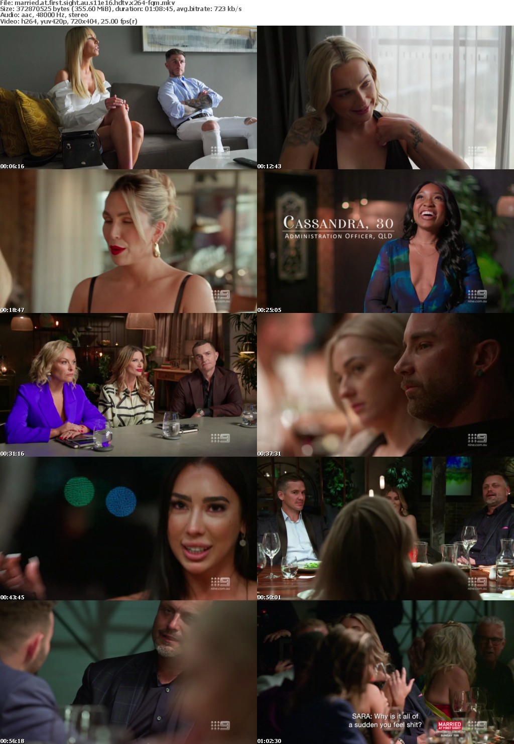 Married At First Sight AU S11E16 HDTV x264-FQM