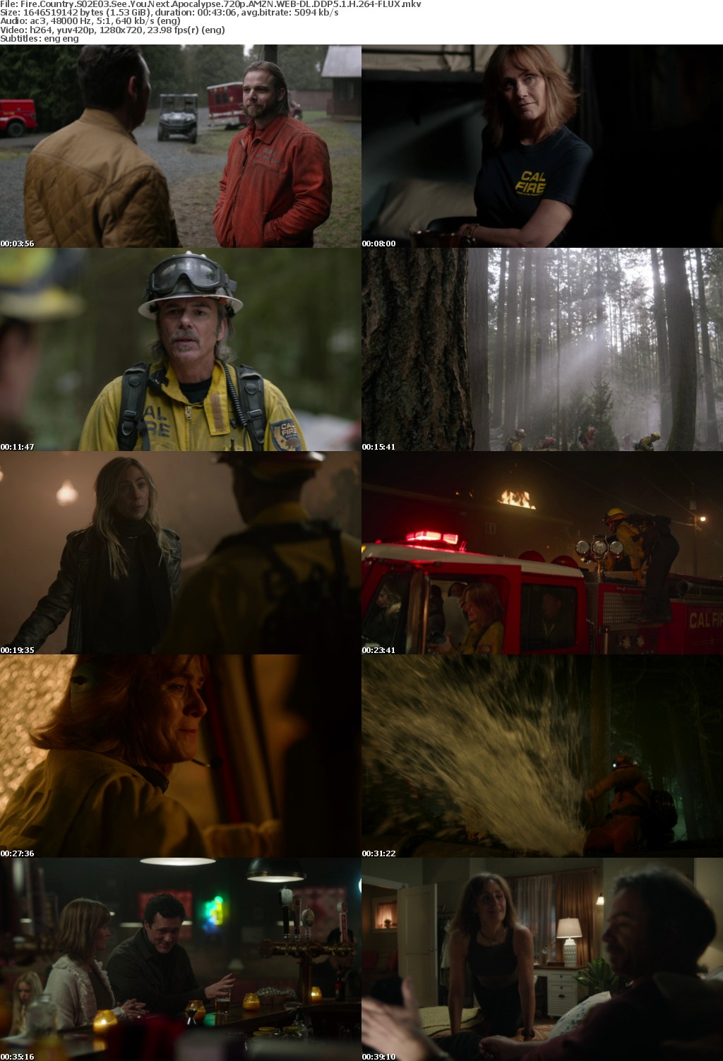 Fire Country S02E03 See You Next Apocalypse 720p AMZN WEB-DL DDP5 1 H 264-FLUX