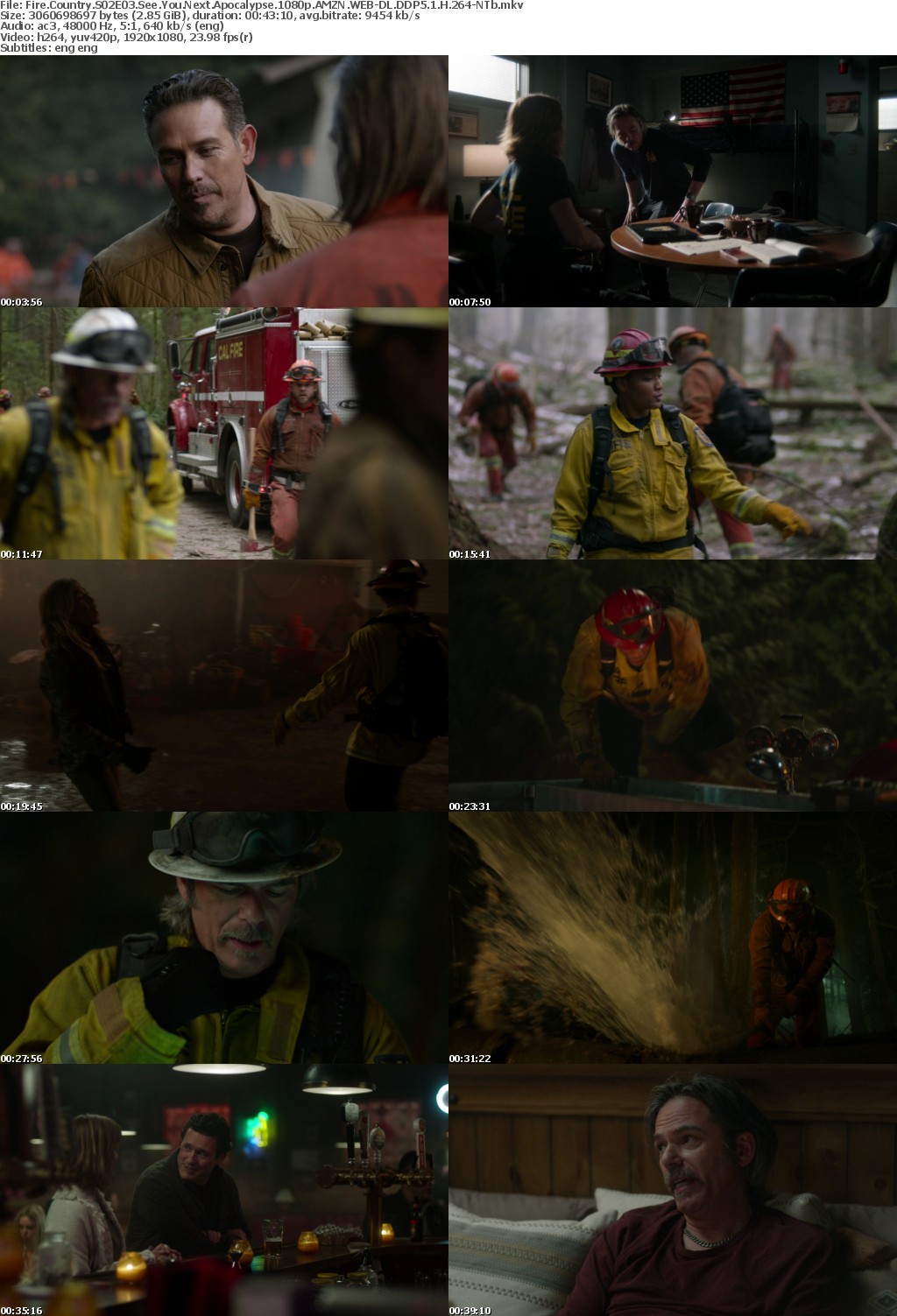 Fire Country S02E03 See You Next Apocalypse 1080p AMZN WEB-DL DDP5 1 H 264-NTb