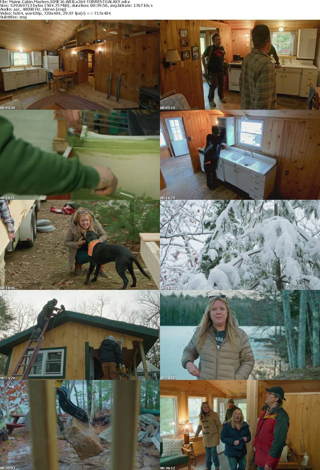 Maine Cabin Masters S09E16 WEB x264-GALAXY