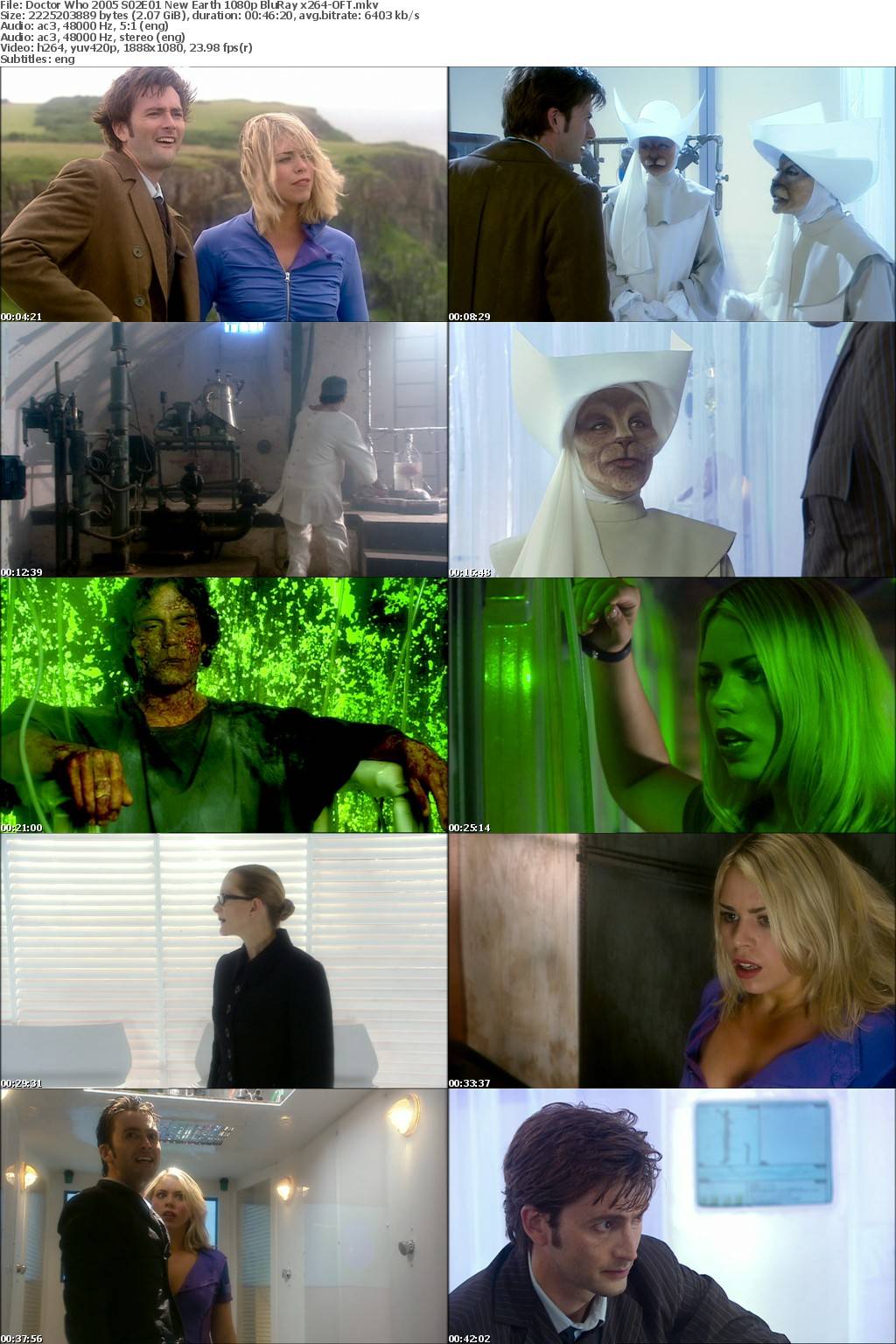 Doctor Who 2005 S02E01 New Earth 1080p BluRay x264-OFT