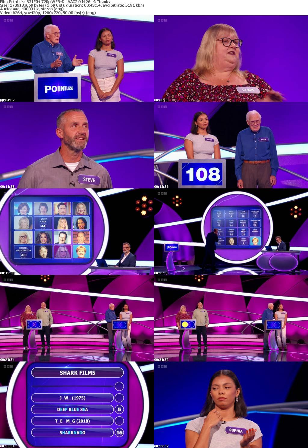 Pointless S31E04 720p WEB-DL AAC2 0 H 264-NTb