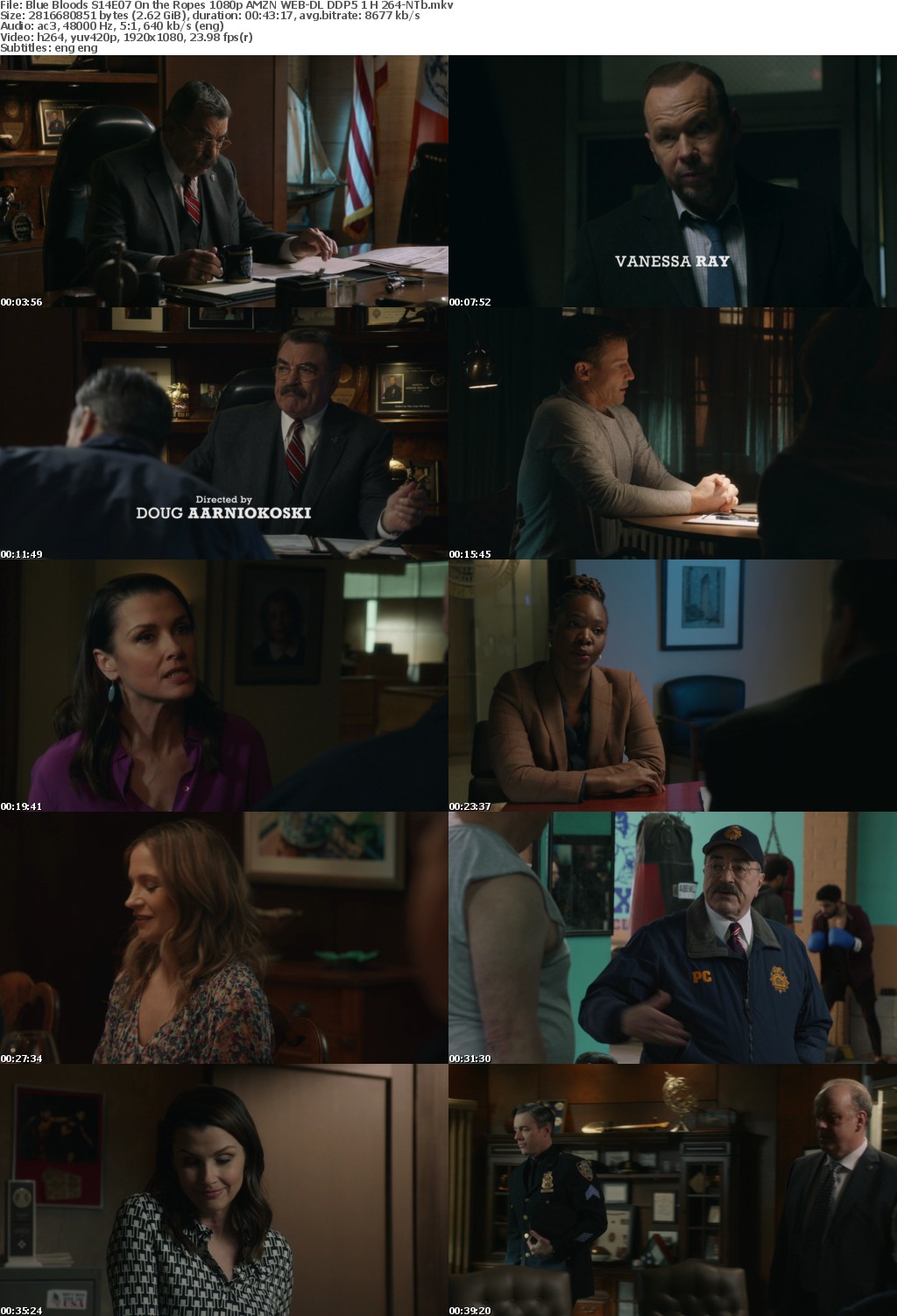 Blue Bloods S14E07 On the Ropes 1080p AMZN WEB-DL DDP5 1 H 264-NTb