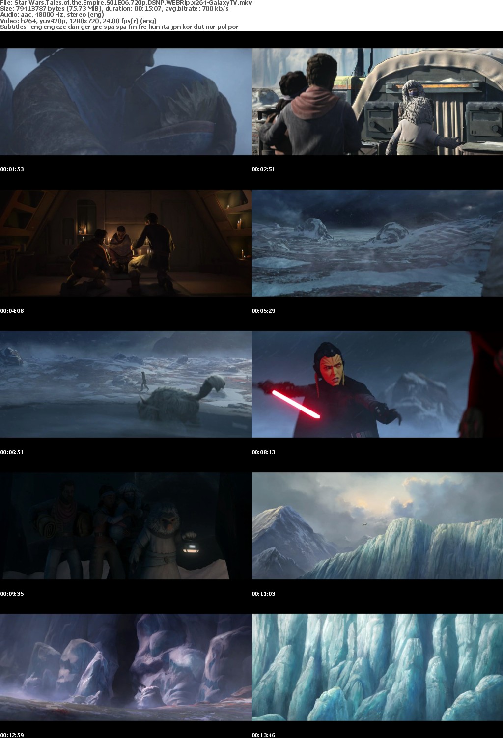 Star Wars Tales of the Empire S01 COMPLETE 720p DSNP WEBRip x264-GalaxyTV