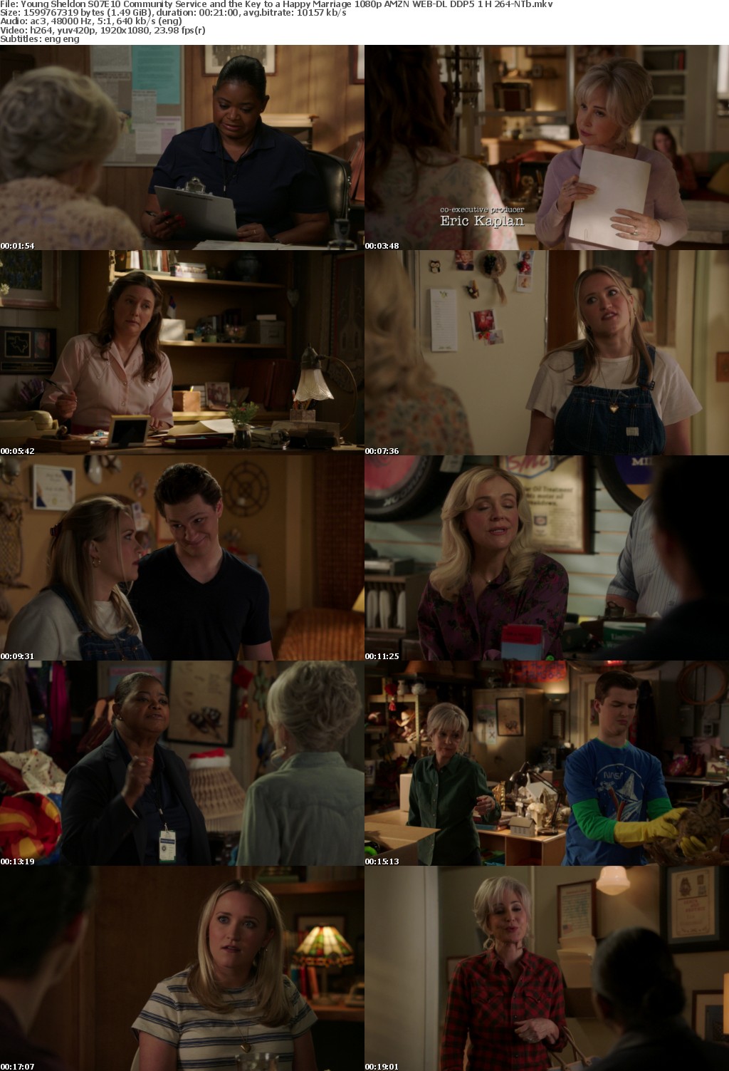 Young Sheldon S07E10 Community Service and the Key to a Happy Marriage 1080p AMZN WEB-DL DDP5 1 H 264-NTb