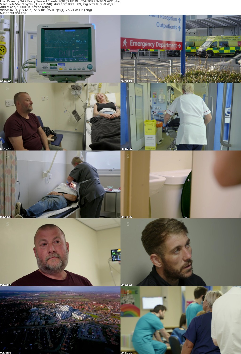 Casualty 24 7 Every Second Counts S09E02 HDTV x264-GALAXY